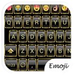 Logo of Emoji Keyboard Frame Gold android Application 